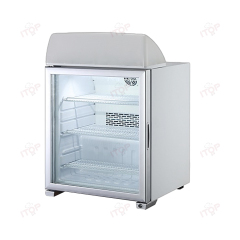 IT-SFF-109L-2 112L Small Table Top Automatic defrost Ice Cream Display Cabinet Freezer With LED Lampbox