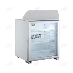 IT-SFF-109L-2 112L Small Table Top Automatic defrost Ice Cream Display Cabinet Freezer With LED Lampbox