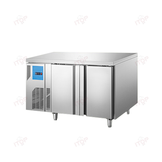 IT-RD-2C1 IT-RD-2C2 Undercounter Commercial Workbench 260L Food Storage Refrigerator Prep Table Freezer
