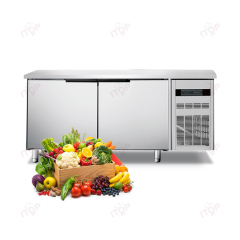 IT-CCF15-D2F IT-CCF15-D2R Commercial 1.5M Under Counter Workbench Kitchen Table Freezer Refrigerator Fridge