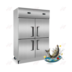 IT-RD3-4CF Two Compressor Dual Temperature 800L 4 Doors Hotel Restaurant Freezer Chiller