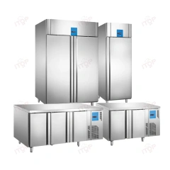 IT-RD-2D1 IT-RD-2D2 Commercial Chest Refrigerator 390L Restaurant Freezer Counter Fridge Working Table