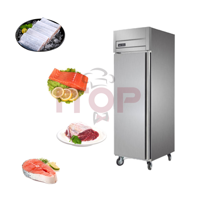 IT-RD1-5 No Frost Stainless Steel Upright Single Door 500L Commercial Refrigerator Freezer