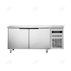 IT-CCF18-D2F IT-CCF18-D2R Support Customized 1.8M Stainless Steel Catering Kitchen Working Table Chiller Freezer