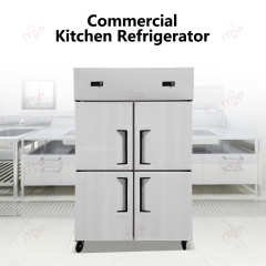 IT-RD3-4F IT-RD3-4C Stainless Steel Fridge cold Storage Freezer 4 Doors 825L Commercial Refrigerator