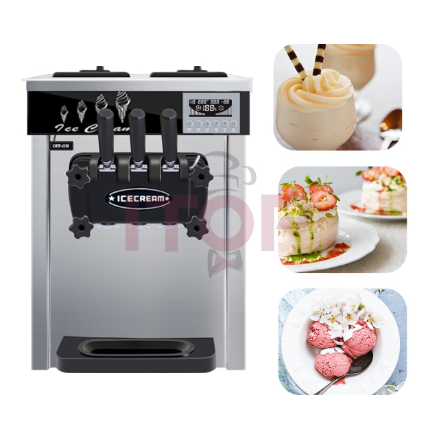 IT-ICM18L-1 IT-ICM18L-3 Table Type Good Quality Low Price Soft Serve Ice Cream Machine