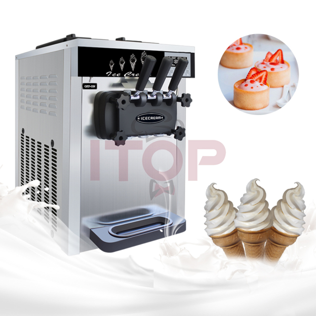 IT-ICM18L-1 IT-ICM18L-3 Table Type Good Quality Low Price Soft Serve Ice Cream Machine