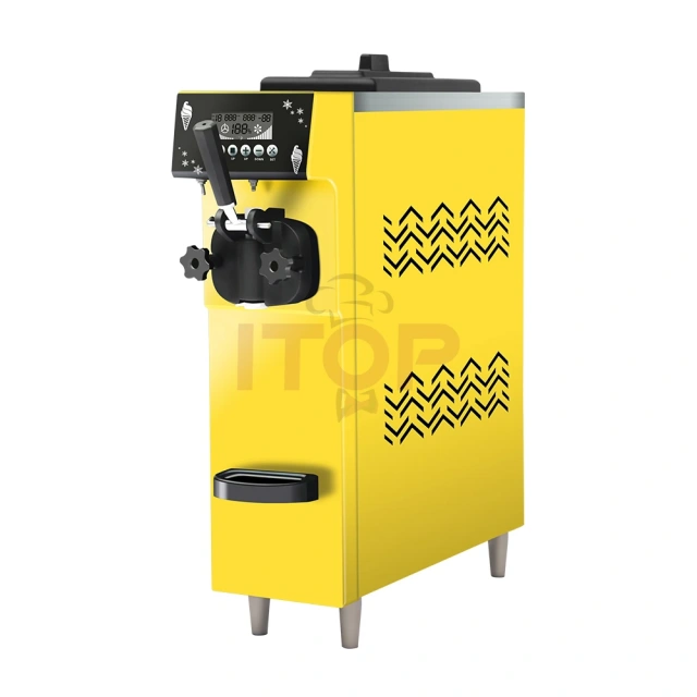 IT-IC-900 Automatic Digital Display Small Size Commercial 12L/H Soft Ice Cream Maker