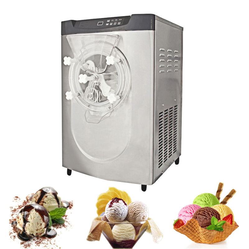 IBQ12 IBQ18 Table Type 5L Hopper Commercial Italian Gelato Machine Hard Ice Cream Maker Freezer