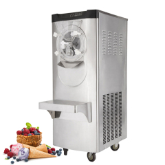 IBQ26 IBQ32 IBQ40 Automatic Gelato Maker 10L Hopper Large Capacity Hard Ice Cream Machine