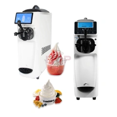 IT-SICM-RE18 Table Top 16-18L/H Soft Serve Ice Cream Machine 6L Hopper Counter Ice Cream Maker