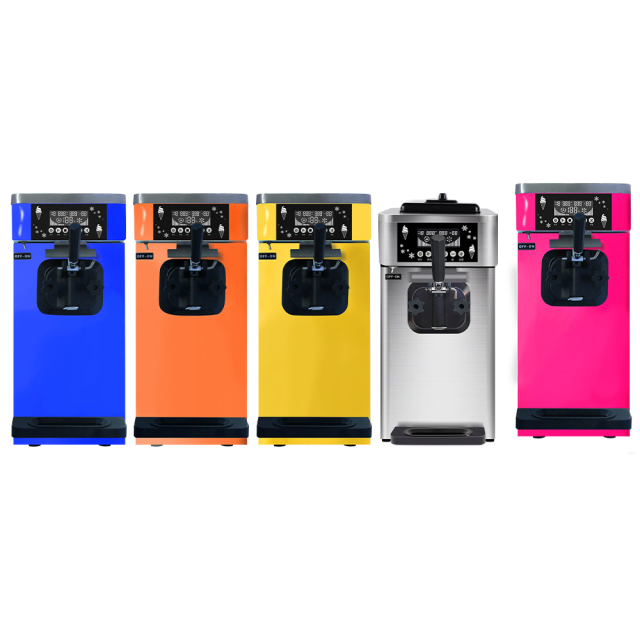 IT-MIC-16W Commercial Table Top Automatic Single Flavor Ice Cream Maker Yogurt Ice Cream Machine