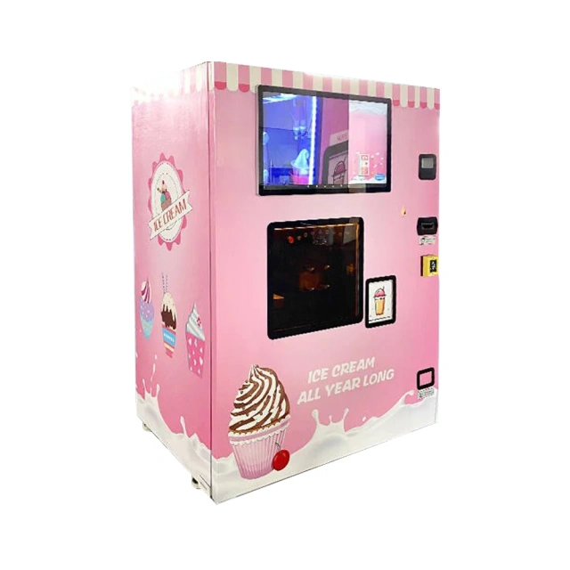 IT-ICVM4000 Commercial Shopping Mall Intelligent Ice Cream Vending Machine With Payment System