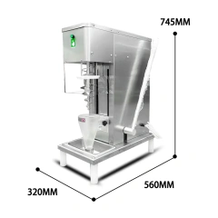 IT-IC-M75 Swirl Drill Ice Cream Maker Frozen Yogurt Real Fruits Ice Cream Blender
