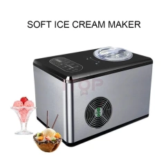 IT-SICM-HSS1.5 Cheap Price Mini Soft Ice Cream Machine 1.5L Bucket For Home DIY
