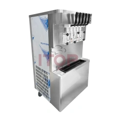 IC-VIC5-38W Commercial Touch Screen 55L/H 5 Mixed Flavors Soft Serve Ice Cream Making Machine