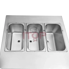 IC-VIC5-38W Commercial Touch Screen 55L/H 5 Mixed Flavors Soft Serve Ice Cream Making Machine