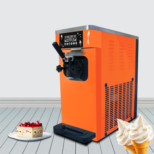 IT-MIC-16W Commercial Table Top Automatic Single Flavor Ice Cream Maker Yogurt Ice Cream Machine