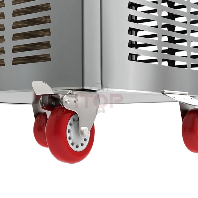 IT-FICM1-R6 Thailand Roll Ice Cream Machine Fried Ice Cream Machine With 6 Barrels