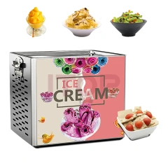 SSIMF10 Table Top Mini Thai Yogurt Fry Ice Cream Roll Machine