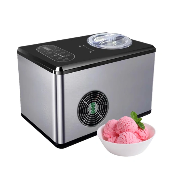 IT-SICM-HSS1.5 Cheap Price Mini Soft Ice Cream Machine 1.5L Bucket For Home DIY