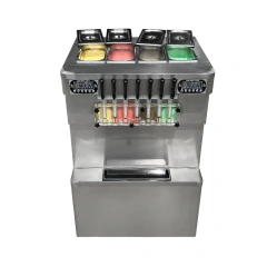 IT-VIC7-4H Commercial 60-65L/H 7 Flavors Fruit Yogurt Soft Serve Ice Cream Machine