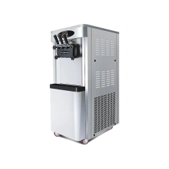 IT-IC-SV28W 3 Mixed Flavors 38L/H Coffee Shop Ice Cream Machine Professional Soft Ice Cream Maker