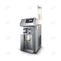 IT-IC-A Automatic Pre Cooling 12L/H Commercial Soft Ice Cream Maker Imported Compressor