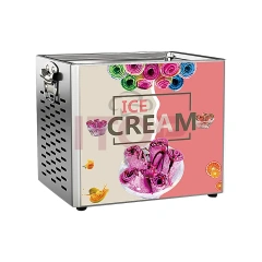 SSIMF10 Table Top Mini Thai Yogurt Fry Ice Cream Roll Machine