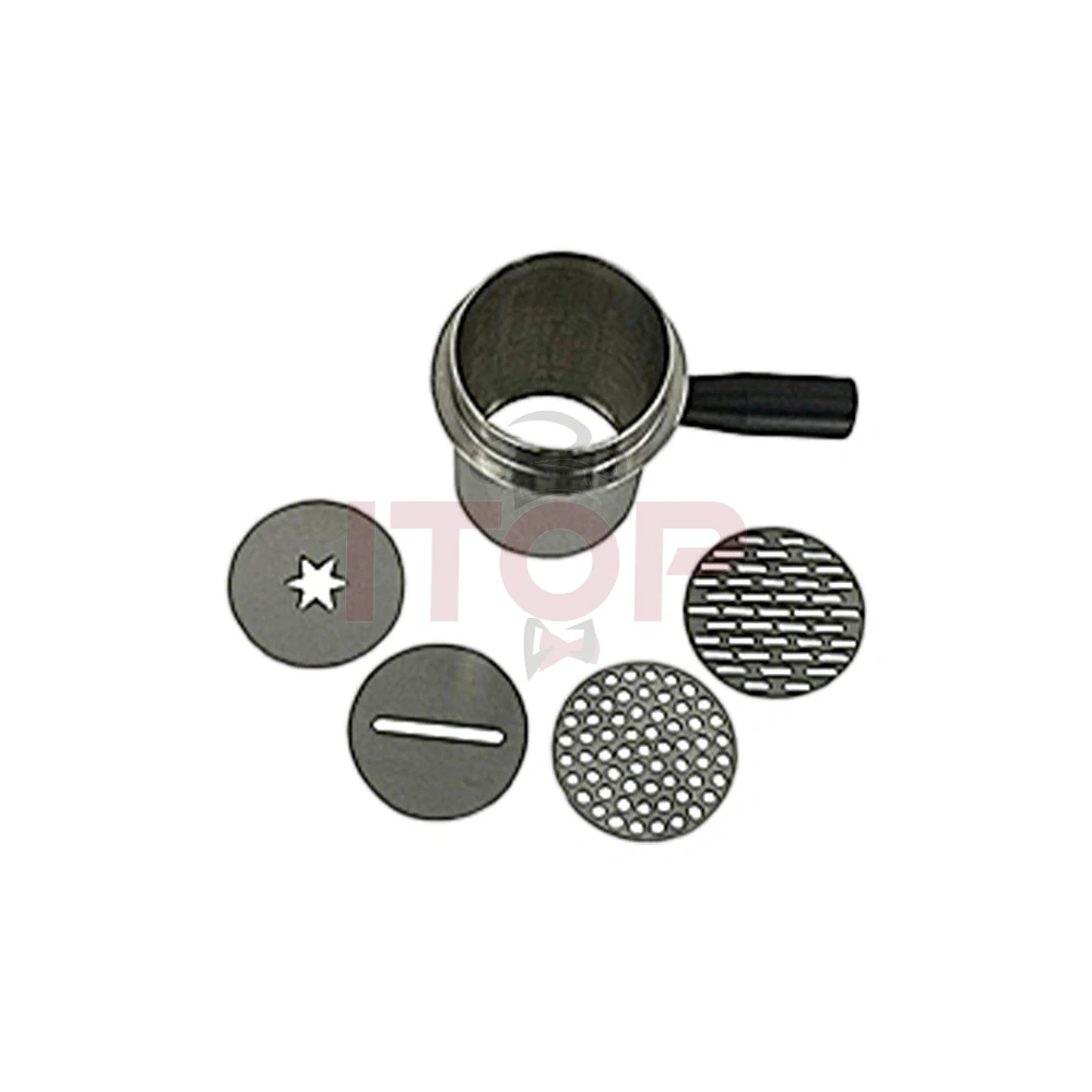 IT-ICNM Commercial Different Shapes Spaghetti Noodle Ice Cream Maker With 4 Molds