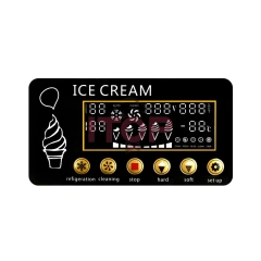 IT-HESICM-DA18 Countertop Three Flavors16-18L/H Commercial Italian Soft Ice Cream Machine 220V 110V