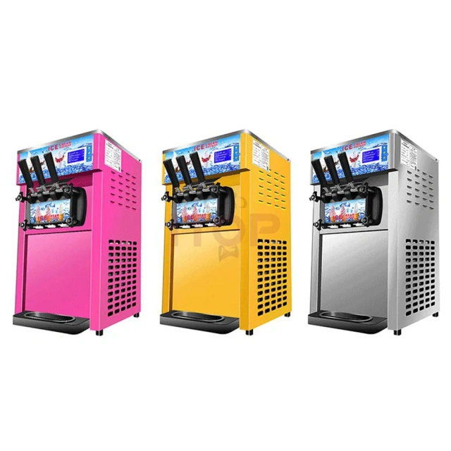 IT-SICM3-D18 Table Top 2+1 Flavor Automatic 16-18L/H Soft Serve Ice Cream Machine