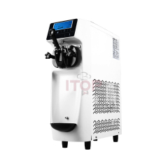 IT-SICM-E18 Table Top 5 Inch Screen 12-16L/H Pre-cooling Single Flavor Mini Size Ice Cream Machine