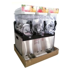 SM-15*3 Commercial Frozen Drink Slush Making Machine 3 Bowl 15L*3