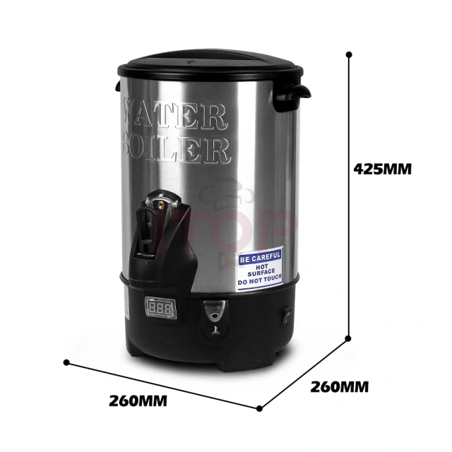 IT-CU-9L/10L/12L/13L/14L/20L/22L Stainless Steel Large Coffee Urn Water Boiler Hot Chocolate Dispenser