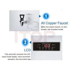 IT-MS-WB60 IT-MS-WB90 IT-MS-WB140 IT-MS-WB190 Automatic Water Boiler 60-190L/H Stepping Water Boiling Machine