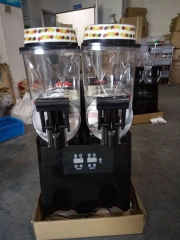 SM-12*2M Digital Display Panel Stainless Steel Slush Ice Machine 2 Bowls 12L*2