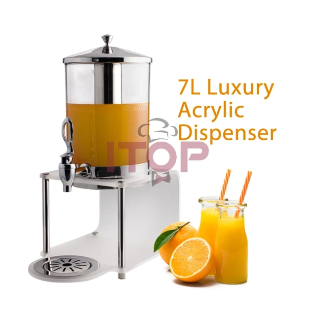 IT-JD-A7 Hotel Buffet Restaurant 7L Barrel Commercial Multi Beverage Juice Dispenser