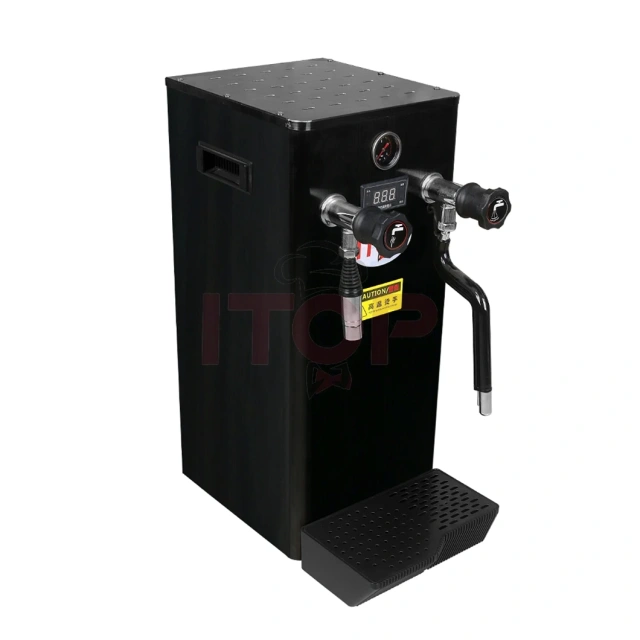 IT-FM-8L IT-FM-10L IT-FM-12L Electric Steam Forther Machine Hot Water Boiler Milk Bubble Frothing Maker
