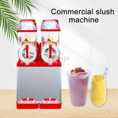 IT-12SM-2 Cocktails Margarita Granita Smoothies Cappuccinos Slush Maker 2 Tanks 24L