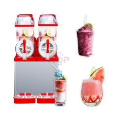 IT-12SM-2 Cocktails Margarita Granita Smoothies Cappuccinos Slush Maker 2 Tanks 24L