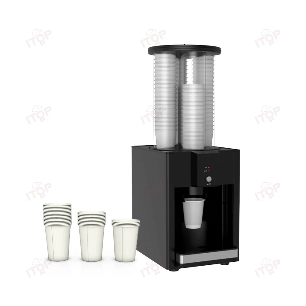 IT-DCM-L1 Countertop Disposable Plastic Paper Cup Beverage Coffee Cup Dispenser Machine