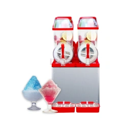 IT-12SM-2 Cocktails Margarita Granita Smoothies Cappuccinos Slush Maker 2 Tanks 24L