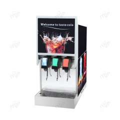 IT-CVM3 Commercial Bubble Carbonated Beverage Mix Machine 3 Flavor Cola Dispenser