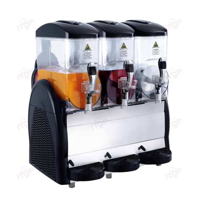 IT-LCS-3 Commercial 3 Tanks 36L Slush Machine Frozen Drink Margarita Slushy Maker
