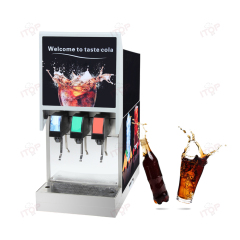 IT-CVM3 Commercial Bubble Carbonated Beverage Mix Machine 3 Flavor Cola Dispenser