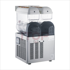 SM-15*2 Commercial Slush Machine Frozen Drink Margarita Slushy Maker 2 Bowls 15L*2
