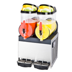 SM-10*2 Two Tanks Frozen Slush Machine Commercial Slushy Machine 10L*2