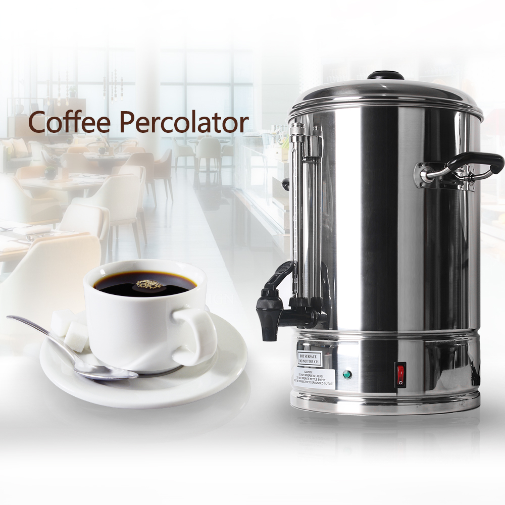 IP10 IP15 Stainless Steel Coffee Percolator Commercial Electric Coffee Maker 10L 15L