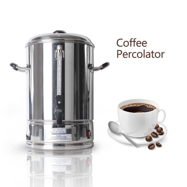 IP10 IP15 Stainless Steel Coffee Percolator Commercial Electric Coffee Maker 10L 15L